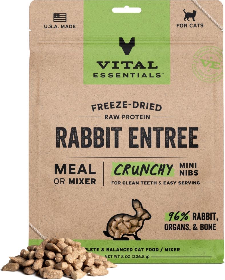 Vital Essentials Freeze-Dried Mini Nibs Cat Food
