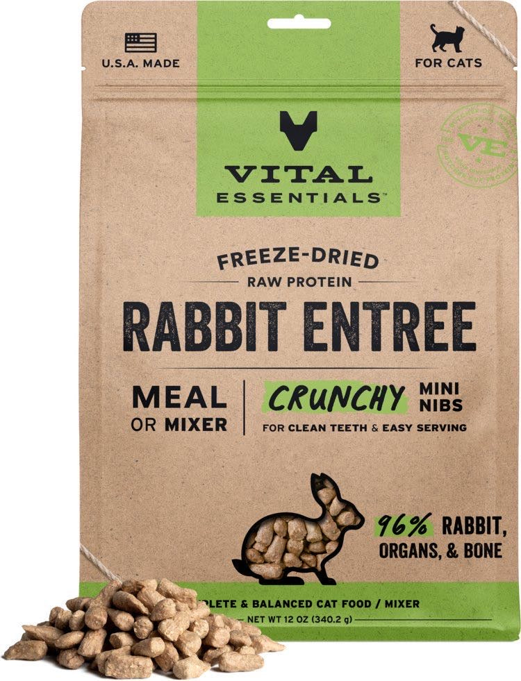 Vital Essentials Freeze-Dried Mini Nibs Cat Food