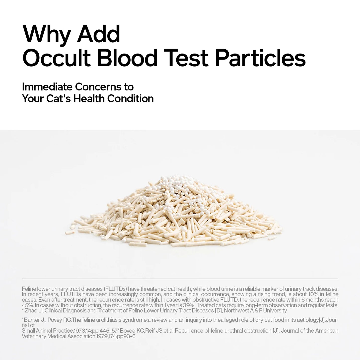 Pidan Tofu Cat Litter with Occult Blood Test Particles, 4 Bags