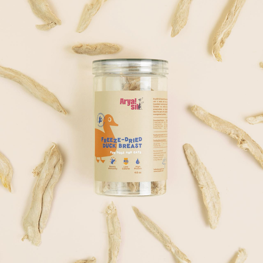 Arya Sit! Freeze-dried Duck Breast For Dogs and Cats