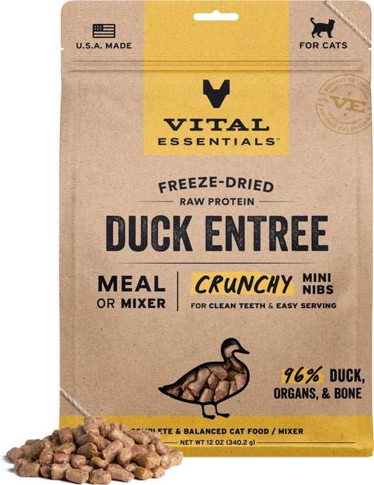 Vital Essentials Freeze-Dried Mini Nibs Cat Food