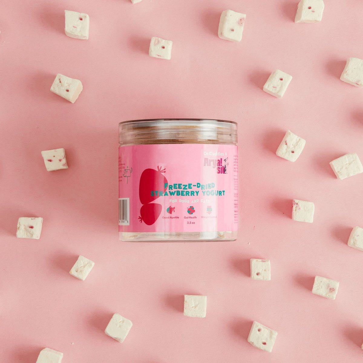 Arya Sit! Freeze-dried Strawberry Yogurt For Dogs and Cats