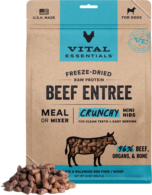 Vital Essentials Freeze-Dried Mini Nibs Dog Food